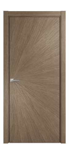 Дверь межкомнатная Unit 07 Цвет Дуб Кофе Покрытие Шпон масло  Наличник L 75 Цена 58675