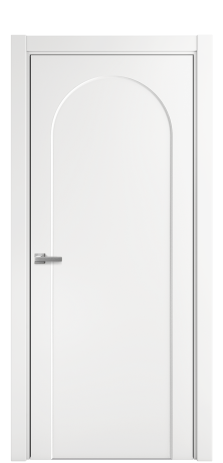 Дверь межкомнатная Anse 2 Цвет Белый Покрытие Эмаль  Наличник L 75 Цена 36974