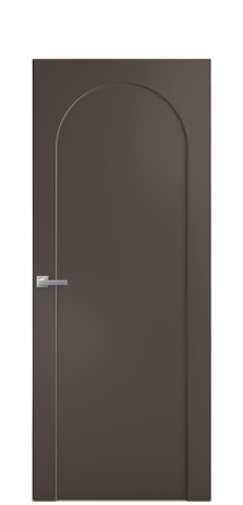 Дверь межкомнатная Anse 2 Цвет Пихтовый Покрытие Эмаль  Наличник Скрытый короб хром Цена 63053