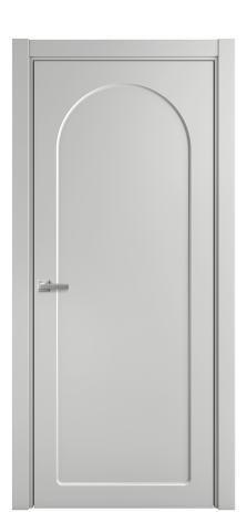 Дверь межкомнатная Ансе 3 Цвет Телегрей Покрытие Эмаль  Наличник L 75 Цена 44475