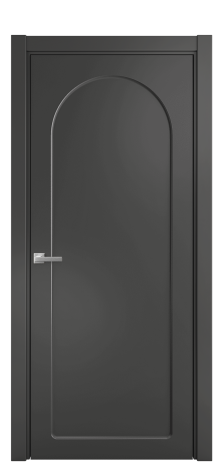 Дверь межкомнатная Anse 3 Цвет Антрацит Покрытие Эмаль  Наличник L 75 Цена 47325