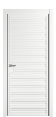 Дверь межкомнатная Space 01 Цвет Белый Покрытие Эмаль  Наличник L 75 Цена 40625