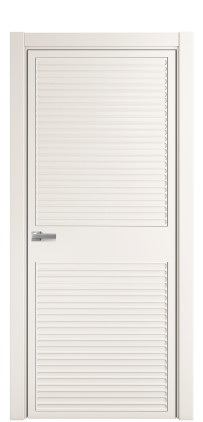 Дверь межкомнатная Space 02 Цвет Молочный Покрытие Эмаль  Наличник L 75 Цена 47325
