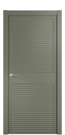 Дверь межкомнатная Space 02 Цвет Зеленый Покрытие Эмаль  Наличник L 75 Цена 47325