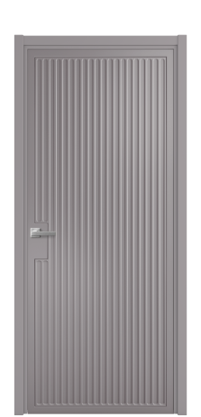 Дверь межкомнатная Спейс 12 Цвет Ирис Покрытие Эмаль  Наличник L 50 Цена 49475