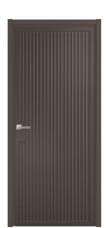 Дверь межкомнатная Space 12 Цвет Коричневый Покрытие Эмаль  Наличник L 50 Цена 52175