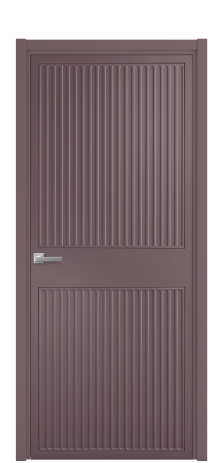 Дверь межкомнатная Спейс 22 Цвет Лиловый Покрытие Эмаль  Наличник L 50 Цена 51168