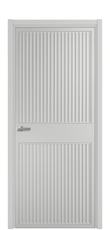 Дверь межкомнатная Space 22 Цвет Телегрей Покрытие Эмаль  Наличник L 50 Цена 49475