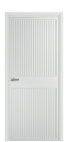 Дверь межкомнатная Space 22 Цвет Облачный Покрытие Эмаль  Наличник L 50 Цена 49475