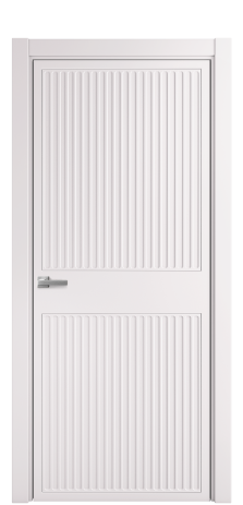 Дверь межкомнатная Space 22 Цвет Крем Покрытие Эмаль  Наличник L 75 Цена 47325