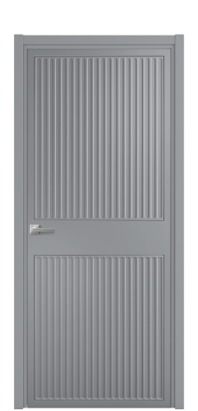 Дверь межкомнатная Space 22 Цвет Гриджио Покрытие Эмаль  Наличник L 50 Цена 52175