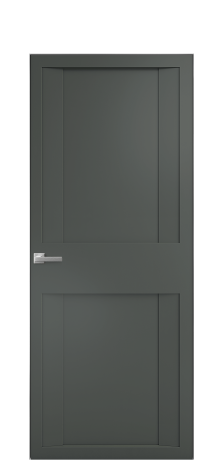 Дверь межкомнатная Podio 01 Цвет Пихтовый Покрытие Эмаль  Наличник Скрытый короб хром Цена 85850