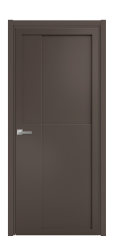 Дверь межкомнатная Подио 02 Цвет Коричневый Покрытие Эмаль  Наличник L 50 Цена 51168