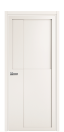 Дверь межкомнатная Podio 02 Цвет Молочный Покрытие Эмаль  Наличник L 50 Цена 49475