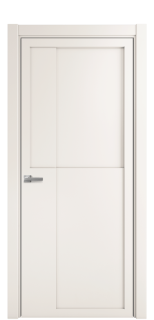 Дверь межкомнатная Podio 02 Цвет Молочный Покрытие Эмаль  Наличник L 75 Цена 69975
