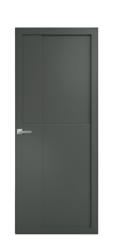 Дверь межкомнатная Podio 02 Цвет Пихтовый Покрытие Эмаль  Наличник Скрытый короб хром Цена 85850