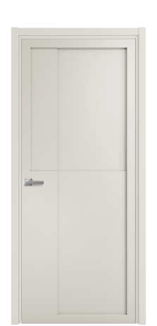 Дверь межкомнатная Podio 02 Цвет Дымчатый Покрытие Эмаль  Наличник L 50 Цена 76875