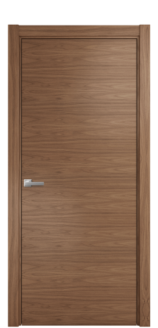 Дверь межкомнатная Porte 39-00 Цвет Американский Орех Покрытие Шпон натуральный горизонталь Наличник L 75 Цена 49100