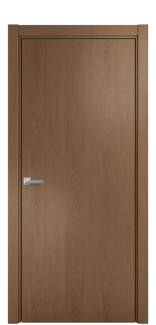 Дверь межкомнатная Porte 39-00 Цвет Дуб Темный Покрытие Шпон натуральный вертикаль Наличник L 75 Цена 44550