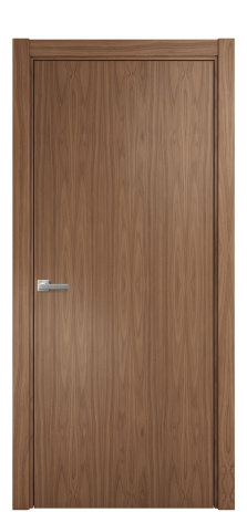 Дверь межкомнатная Porte 39-00 Цвет Американский Орех Покрытие Шпон натуральный вертикаль Наличник L 75 Цена 41990
