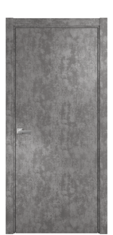 Дверь межкомнатная Porte 39-00 Цвет Ice cacao Покрытие ПВХ ORIGINAL Наличник Скрытый короб хром Цена 34904
