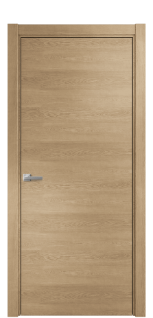 Дверь межкомнатная Porte 39-00 Цвет Дуб Светлый Покрытие Шпон натуральный горизонталь Наличник L 75 Цена 40600