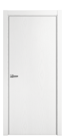 Дверь межкомнатная Porte 39-00 Цвет Ясень Белый Покрытие Шпон крашеный вертикаль Наличник L 75 Цена 37900