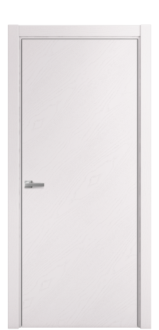 Дверь межкомнатная Porte 39-00 Цвет Ясень Крем Покрытие Шпон крашеный диагональ Наличник L 75 Цена 43688