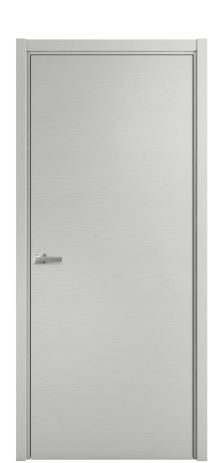Дверь межкомнатная Porte 39-00 Цвет Ясень Телегрей Покрытие Шпон крашеный горизонталь Наличник L 50 Цена 41775