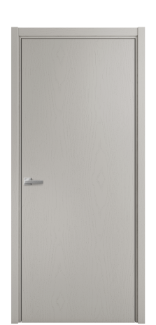 Дверь межкомнатная Porte 39-00 Цвет Ясень Серый Шелк Покрытие Шпон крашеный вертикаль Наличник L 50 Цена 41775