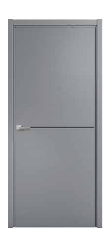 Дверь межкомнатная Слот 10-001 Цвет Ясень Гриджио Покрытие Шпон крашеный  Наличник L 50 Цена 45875