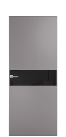 Дверь межкомнатная Ветро 11 Цвет Ирис Покрытие Эмаль  Наличник Скрытый короб хром Цена 45550