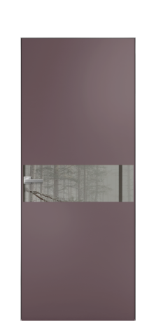 Дверь межкомнатная Ветро 11 Цвет Лиловый Покрытие Эмаль  Наличник Скрытый короб хром Цена 47548