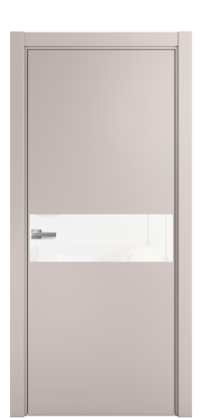 Дверь межкомнатная Ветро 11 Цвет Пудра Покрытие Эмаль  Наличник L 75 Цена 45575
