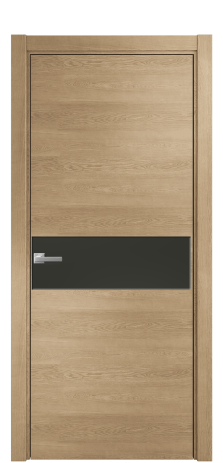 Дверь межкомнатная Ветро 11 Цвет Дуб Светлый Покрытие Шпон натуральный  Наличник L 75 Цена 51650