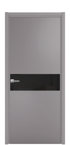 Дверь межкомнатная Vetro 11 Цвет Ирис Покрытие Эмаль  Наличник L 50 Цена 45575