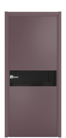 Дверь межкомнатная Ветро 11 Цвет Лиловый Покрытие Эмаль  Наличник L 50 Цена 47073