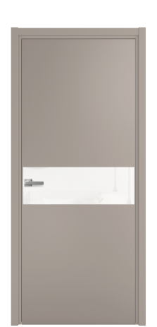 Дверь межкомнатная Vetro 11 Цвет Какао Покрытие Эмаль  Наличник L 50 Цена 45575