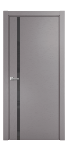 Дверь межкомнатная Vetro 13 Цвет Ясень Ирис Покрытие Шпон крашеный  Наличник L 75 Цена 44150