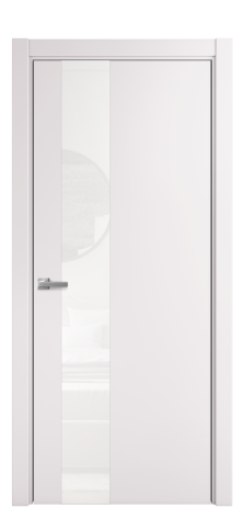 Дверь межкомнатная Vetro 14 Цвет Крем Покрытие Эмаль  Наличник L 75 Цена 45575