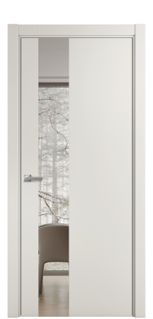 Дверь межкомнатная Ветро 14 Цвет Лайт Грей Покрытие ПВХ SOFT (ПЭТ) Наличник L 75 Цена 34100