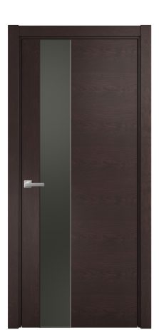 Дверь межкомнатная Ветро 14 Цвет Мореный Дуб Покрытие Шпон натуральный  Наличник L 75 Цена 51650