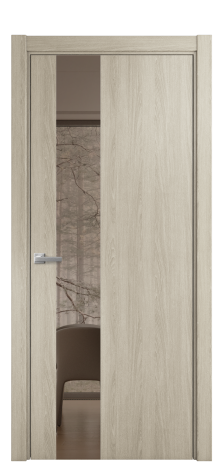 Дверь межкомнатная Vetro 14 Цвет Maderaira oak sand Покрытие ПВХ WOOD NATURAL Наличник L 75 Цена 31325