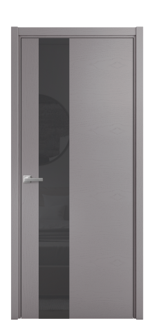 Дверь межкомнатная Vetro 14 Цвет Ясень Ирис Покрытие Шпон крашеный  Наличник L 50 Цена 48025