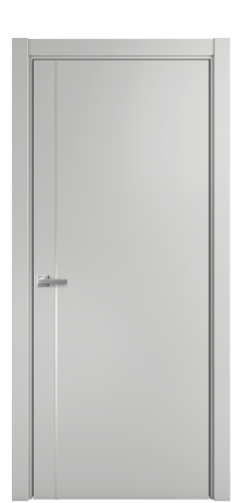 Дверь межкомнатная Slot 10-011 Цвет Телегрей Покрытие Эмаль  Наличник L 75 Цена 41275