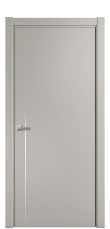 Дверь межкомнатная Слот 10-011 Цвет Серый Шелк Покрытие Эмаль  Наличник L 75 Цена 41275