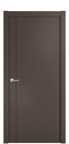 Дверь межкомнатная Слот 10-011 Цвет Коричневый Покрытие Эмаль  Наличник L 75 Цена 42558