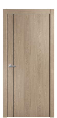 Дверь межкомнатная Слот 10-011 Цвет Дуб Песочный Покрытие Шпон натуральный  Наличник L 75 Цена 47350