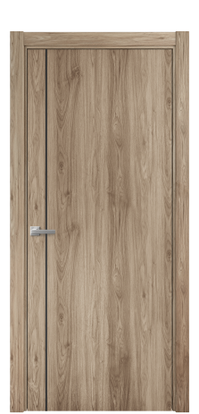Дверь межкомнатная Slot 10-011 Цвет Maderaira oak sand Покрытие ПВХ WOOD NATURAL Наличник Скрытый короб хром Цена 55260