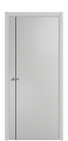 Дверь межкомнатная Слот 10-011 Цвет Телегрей Покрытие Эмаль  Наличник L 50 Цена 41275